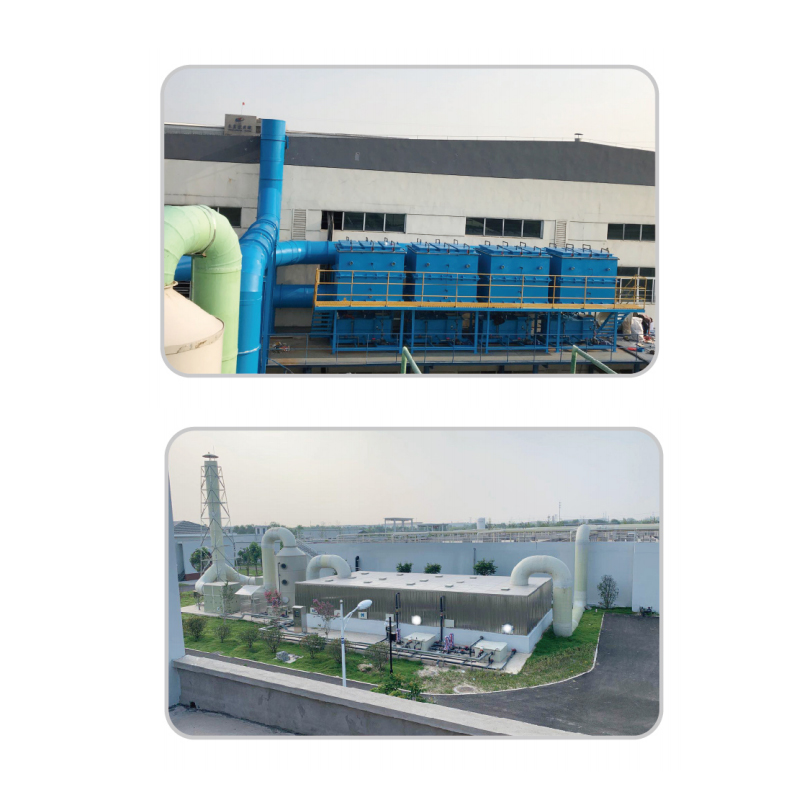 Biologisk droppfiltreringsutrustning för luktborttagning