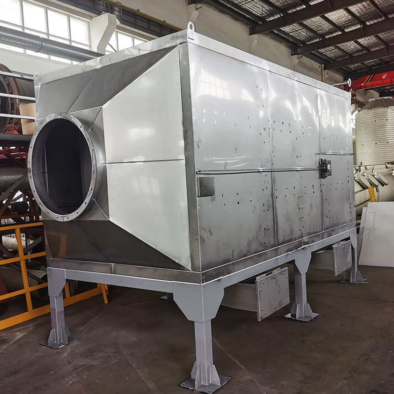 Topplastnings- och sidoavlastningsstruktur 304-adsorptionslåda för aktivt kol i rostfritt stål