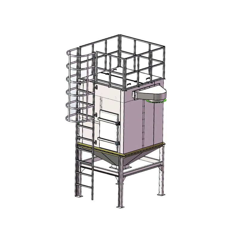 Baghouse dammsamlare