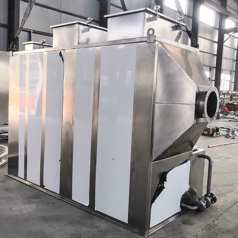 304 horisontellt skurtorn i rostfritt stål