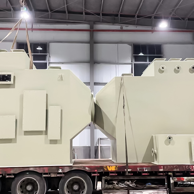 FRP horisontellt skurtorn