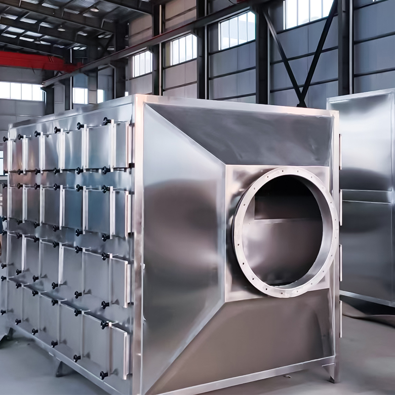 304 rostfritt stål aktivt kol adsorptionslåda lådstruktur