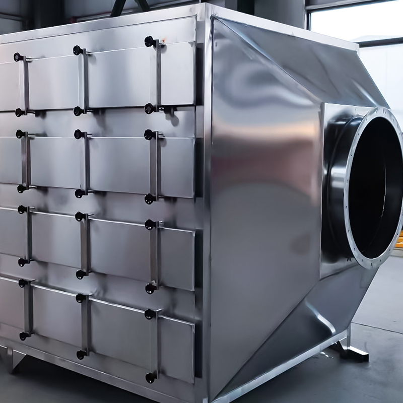 304 rostfritt stål aktivt kol adsorptionslåda lådstruktur