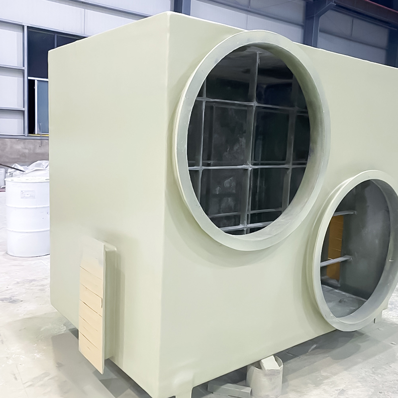 Adsorptionslåda för aktivt kol i glasfiber