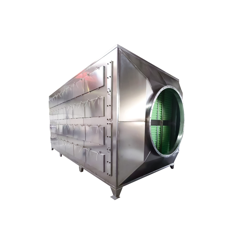 304 rostfritt stål aktivt kol adsorptionslåda lådstruktur