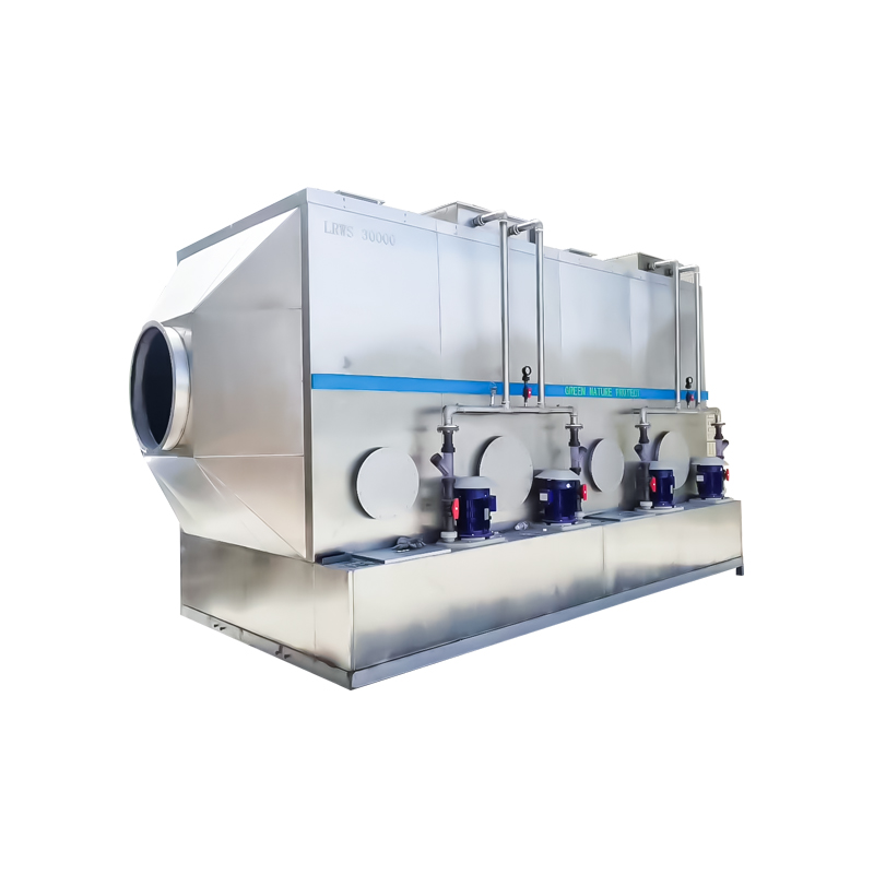 304 horisontellt skurtorn i rostfritt stål