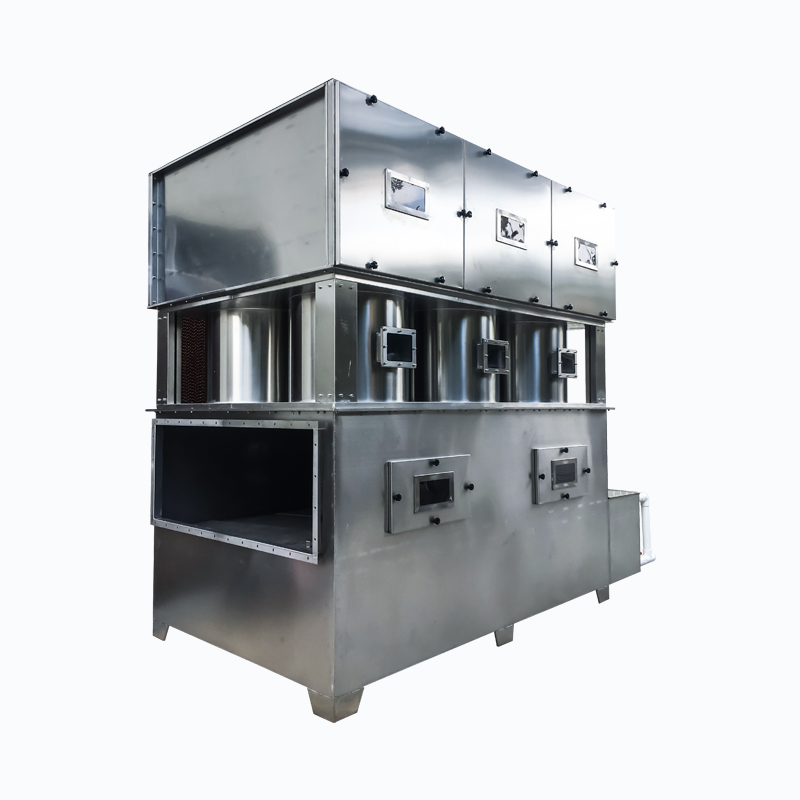 Hybrid cyklon spraytorn